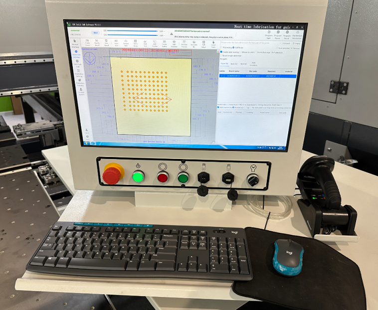 Сверлильно-присадочный станок с ЧПУ HB611CGS