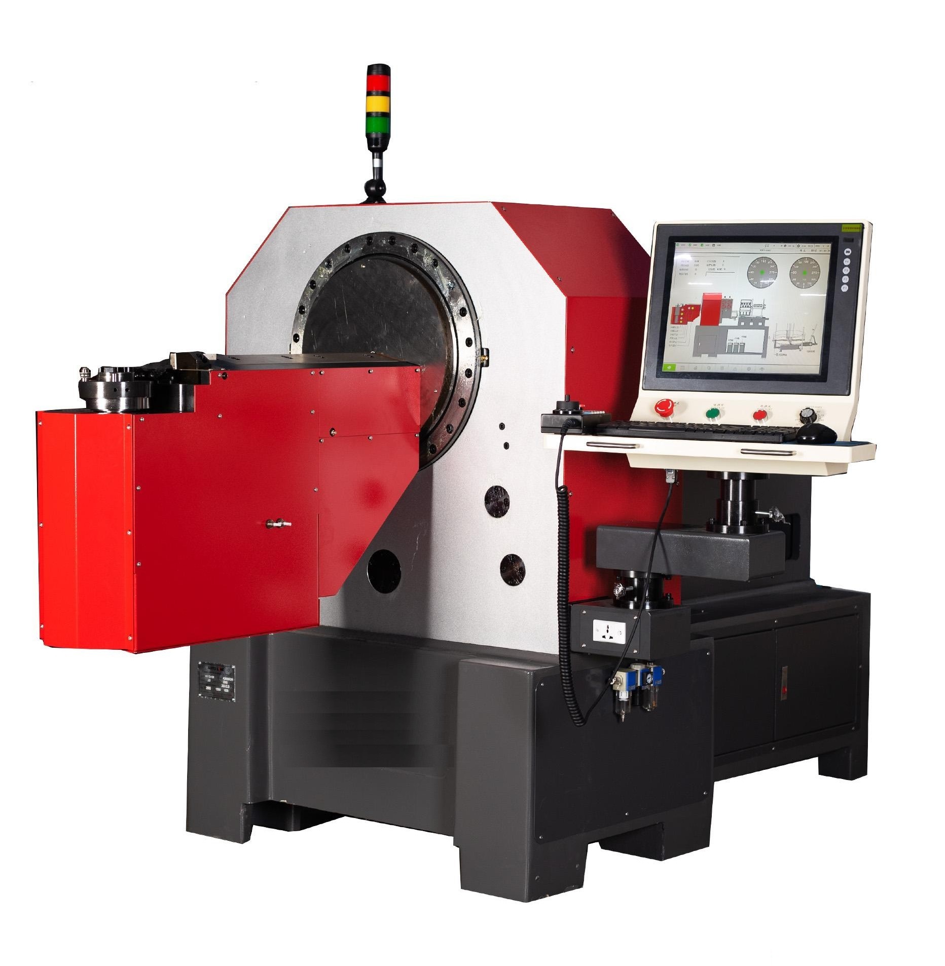 3D-гибочный станок с ЧПУ и станок для формовки проволоки мод. WB-3D413R