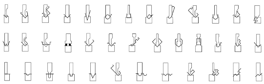 Сервоэлектрический листогиб с ЧПУ серия WADG