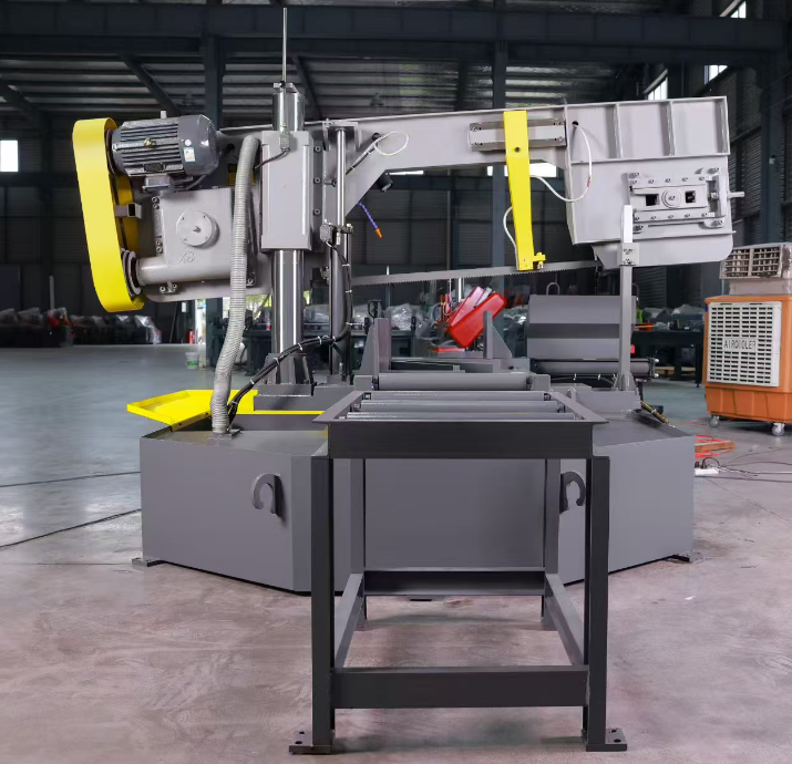 Двухколонный ленточнопильный станок GX1-35/50S с углом поворота пильного полотна 60°