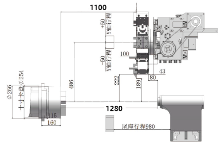 Токарный обрабатывающий центр, модели: GL250-10M, GL250-10MY (Y)