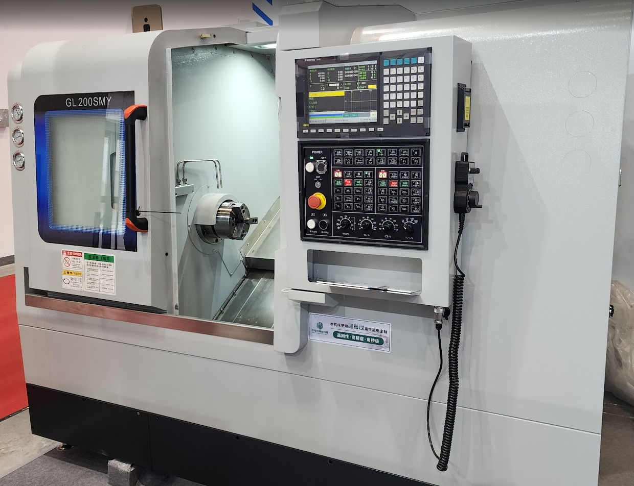 Токарный станок с ЧПУ GL200M, GL200MY (Y)