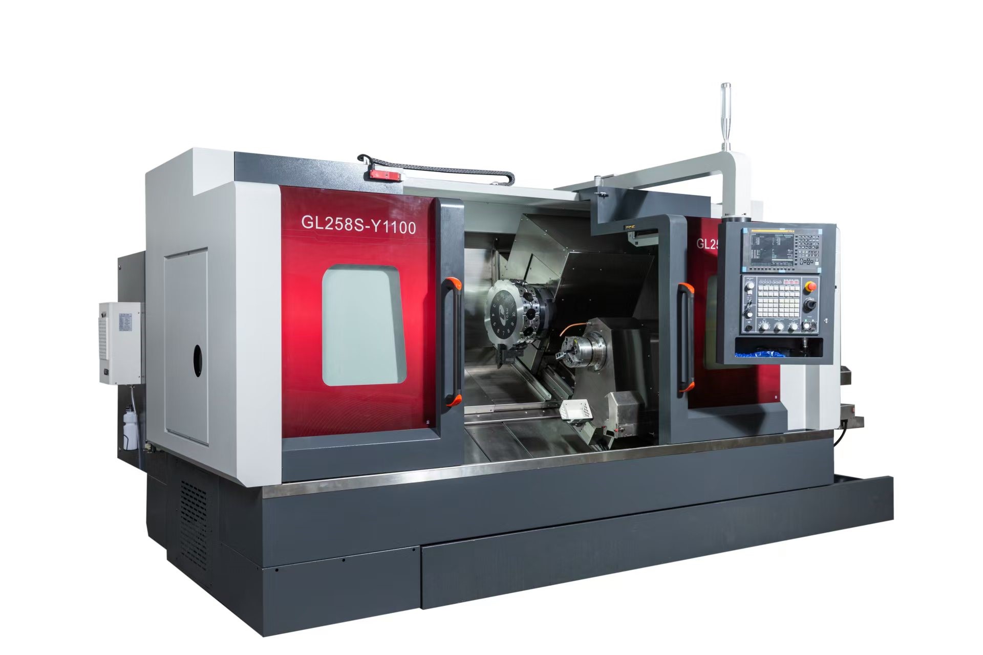 Двушпиндельный токарный станок с ЧПУ GL250-10SMY (Y)