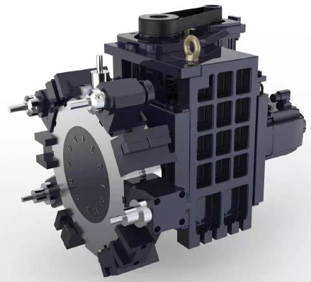 Двушпиндельный токарный станок с ЧПУ GL250-10SMY (Y)