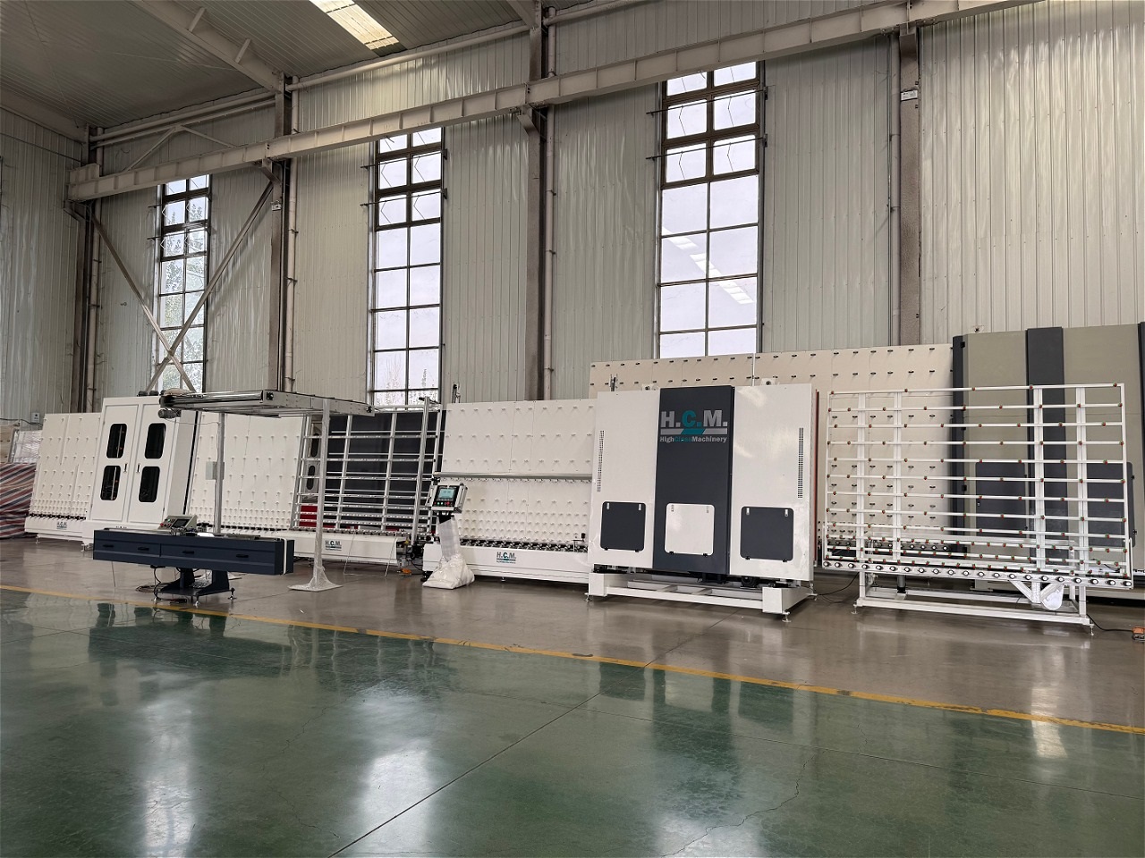 Автоматическая линия по производству газонаполненных стеклопакетов HD-CQX-2030