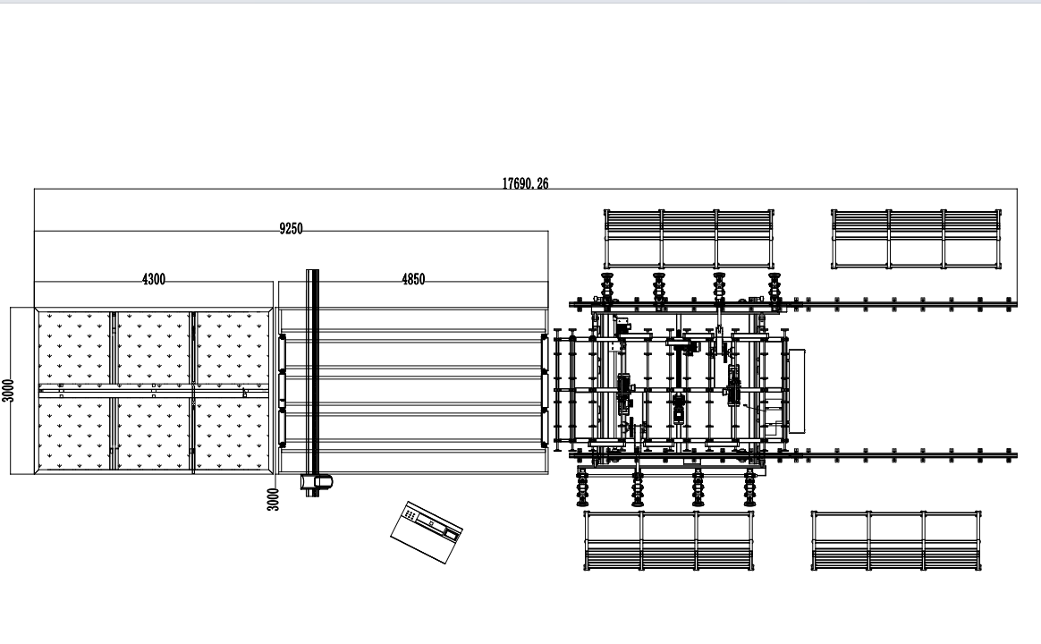 Интеллектуальная линия для раскроя стекла HD-LSX3829