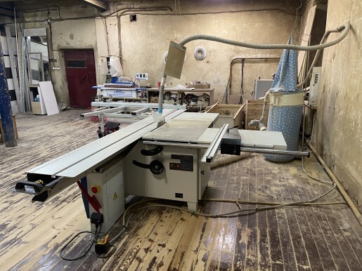 Произведен запуск форматно-раскроечного станка