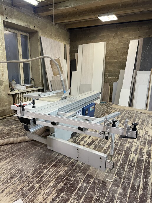 Произведен запуск форматно-раскроечного станка