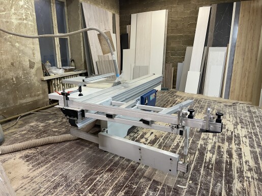 Произведен запуск форматно-раскроечного станка