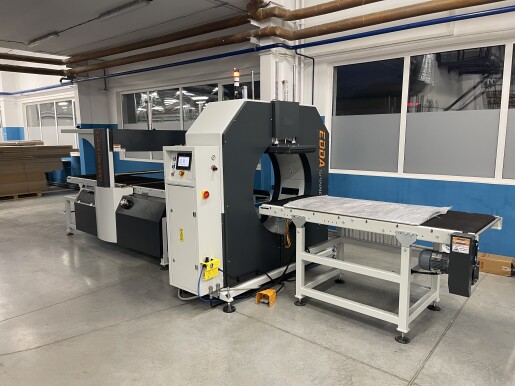 Запущен автоматический горизонтальный упаковочный станок SPINNER 1000 BN