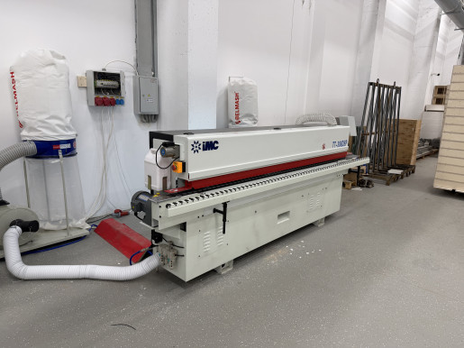 Запущен кромкооблицовочный станок IMC 308