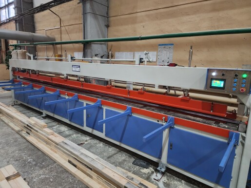 Пуско-наладочные работы автоматической линии сращивания древесины