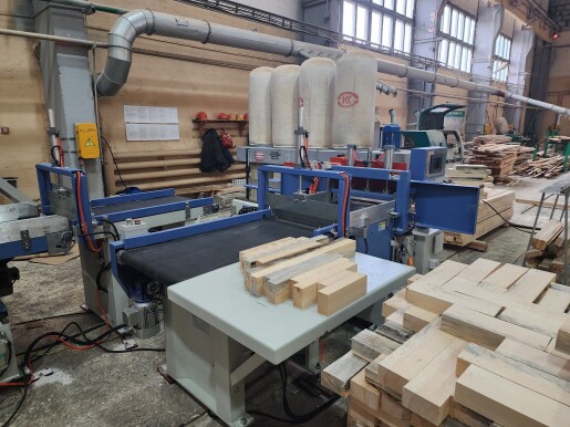 Пуско-наладочные работы автоматической линии сращивания древесины