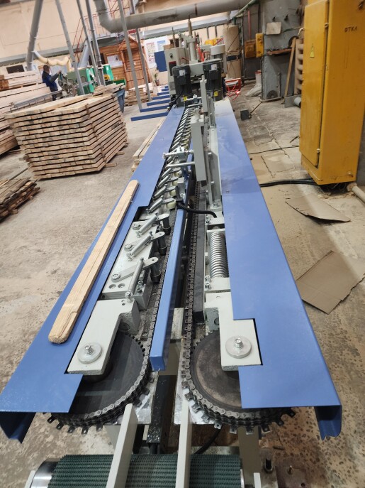 Пуско-наладочные работы автоматической линии сращивания древесины