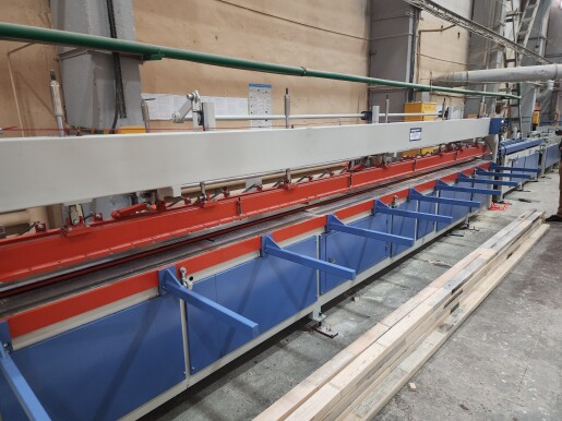 Пуско-наладочные работы автоматической линии сращивания древесины