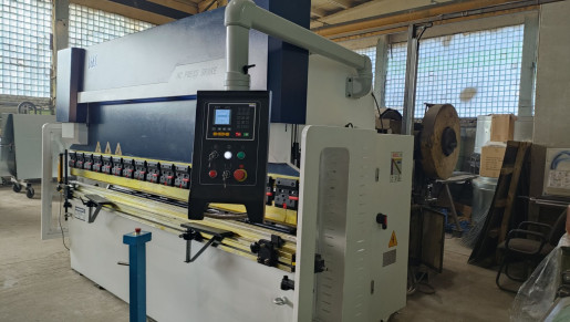 Поставка и ввод в эксплуатацию гидравлического листогибочного пресса WC67K IMC 63T/3200