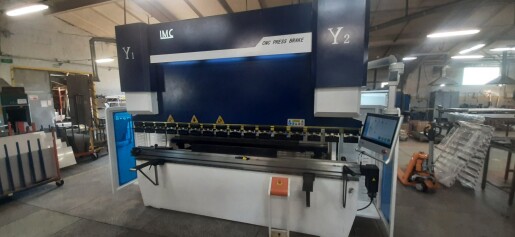 Запущен гидравлический гибочный пресс IMC 175Т3200 4+1 оси