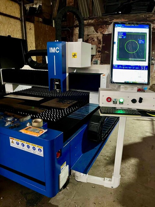 Запущен станок лазерной резки IMC S3015 6кВт