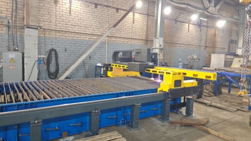 Запущен станок плазменной и газокислородной резки PP 260A AJAN