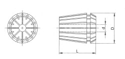 Цанга ER32 d3-2