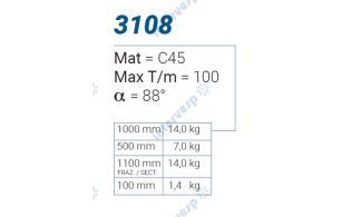 3108 Матрица 88° BYSTRONIC STYLE