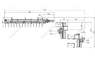 Полуавтоматическая линия торцевого сращивания по длине MHB1560AX450II