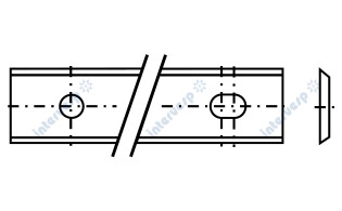 012008 Сменная ножевая пластина HM-WP/80X13X2.2/35°/T07MF-CR