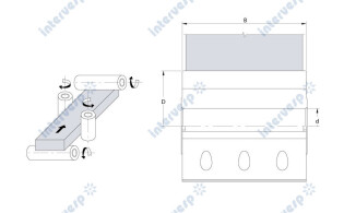 Строгальная фреза Ø125 x60 x40 Z4