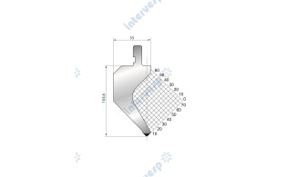 1172 Пуансон 85° AMADA PROMECAM STYLY