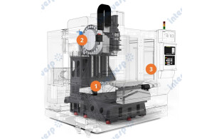 Вертикальный обрабатывающий центр SED1265 с ЧПУ Fanuc