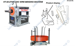 5-осевой 3D-гибочный станок с ЧПУ и станок для формовки проволоки HT-3D-ZT5120