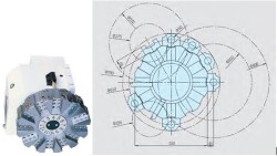 Вертикальный токарный станок с ЧПУ VNL65S