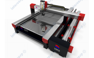 Интегрированный станок для гидроабразивной резки листов и труб с ЧПУ WL1530BA/WL42037Z