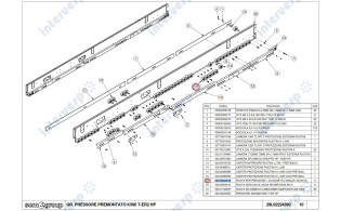 0577030021E Ролик прижимной D65 L25