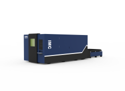 Станок лазерной резки листового металла и труб с кабинетной защитой и сменным столом IMC-4015CT