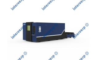 Станок лазерной резки листового металла и труб с кабинетной защитой и сменным столом IMC-4015CT