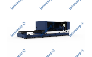 Станок лазерной резки листового металла и труб с кабинетной защитой и сменным столом IMC-6015CT