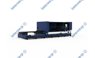 Станок лазерной резки листового металла и труб с кабинетной защитой и сменным столом IMC-4020CT