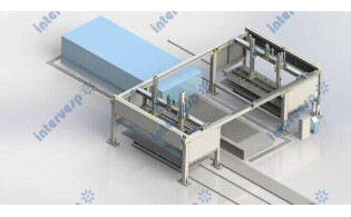 RTF1000-6020 Двойная стержневая конструкция для загрузки и выгрузки 1 тонны листа 6000*2000
