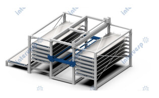 Магазин с двумя башнями хранения листового металла 2ARW3015-8