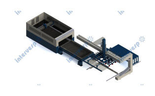 Автоматическая загрузка и выгрузка до 200 кг 3000*1500 листов в пределах 1-6 мм RLG200-3015