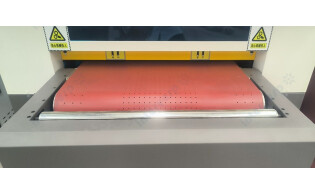 Шлифовально-зачистной станок DV-DRF1300 с полировочным валом