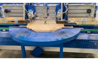 Линия для изготовления деревянных кабельных барабанов (катушек)