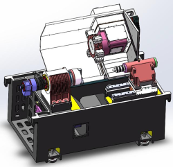 Токарный станок с ЧПУ модели TD-30W TD-40W