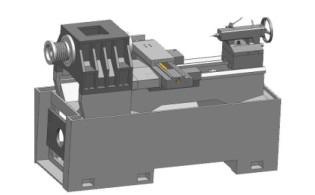 Токарный станок c ЧПУ CK6150