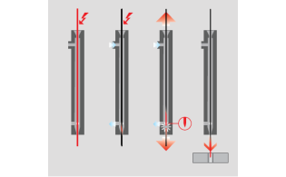 Электроэрозионный проволочно-вырезной станок SSG LA350A с автоматической заправкой проволоки