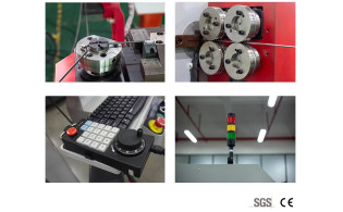 3D-гибочный станок с ЧПУ и станок для формовки проволоки мод. WB-3D413R