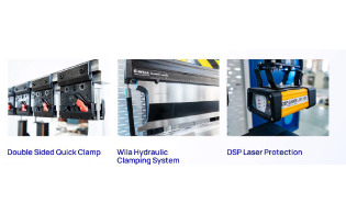 Сервоэлектрический листогиб с ЧПУ серия WADG