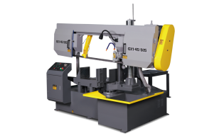 Двухколонный ленточнопильный станок GX1-45/50S с углом поворота пильного полотна 60°