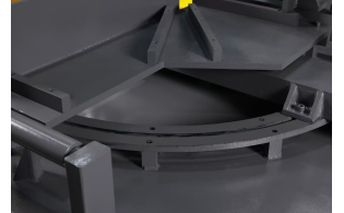 Двухколонный ленточнопильный станок GX1-45/50S с углом поворота пильного полотна 60°